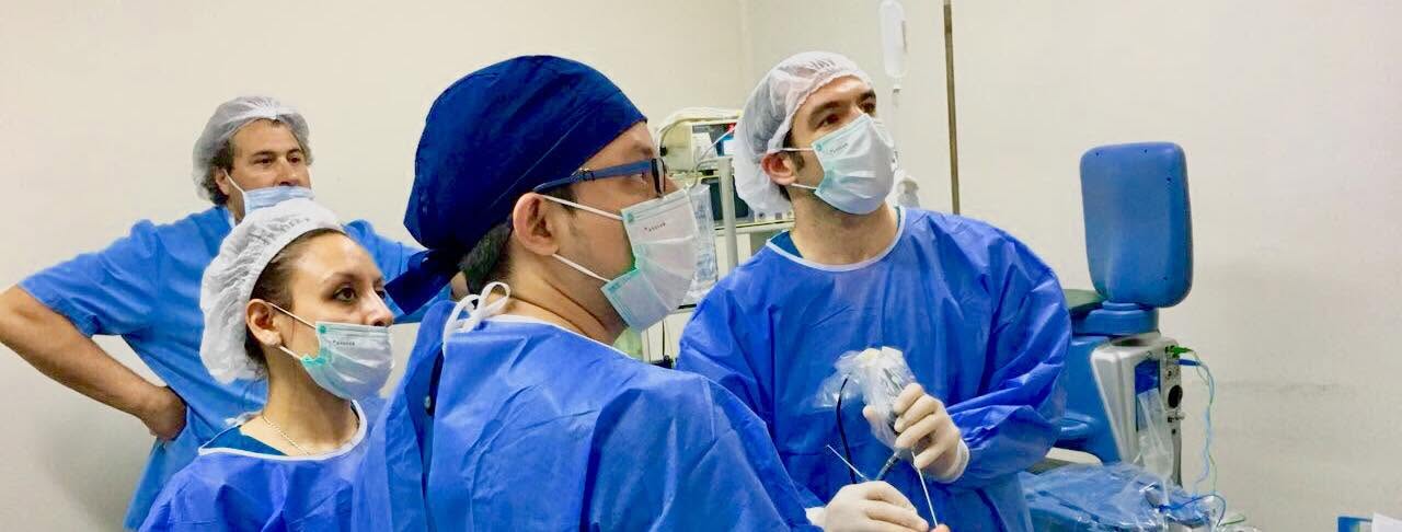Endoscopio rígido para cirugía nasal